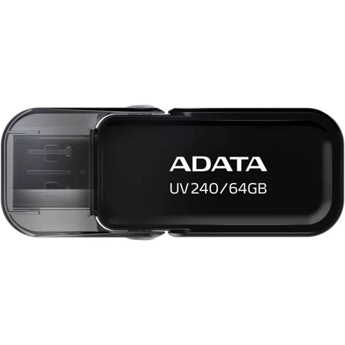 USB-флешка ADATA 64GB UV240 USB 2.0 Black (AUV240-64G-RBK)