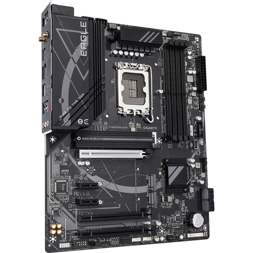GIGABYTE Z790 EAGLE AX: Оперативная память 4xDDR5 7600 МГц, до 192 ГБ