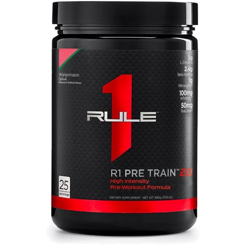Rule One Proteins R1 Pre Train 2.0 390 g /25 servings/ Watermelon Splash