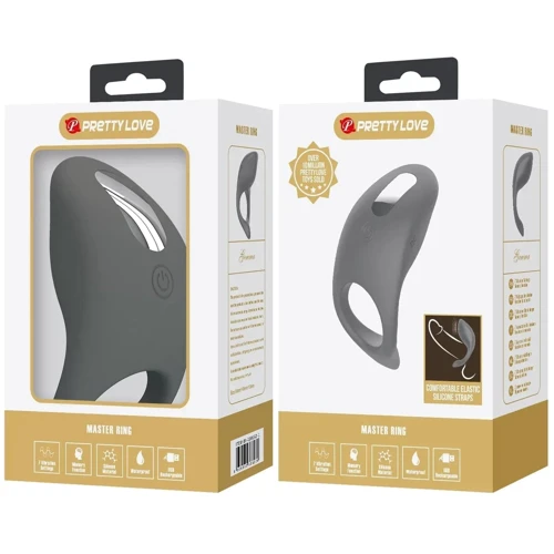Эрекционное виброкольцо LYBAILE Pretty Love - Master ring (BI-210162-1)