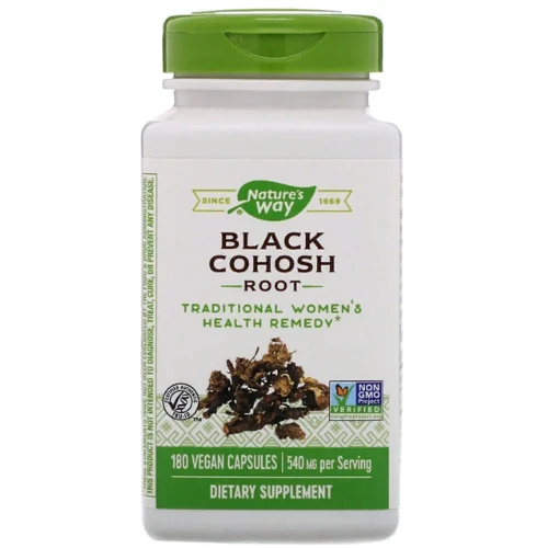 

Nature's Way, Black Cohosh Root, 540 mg, 180 Capsules (NWY-14690)