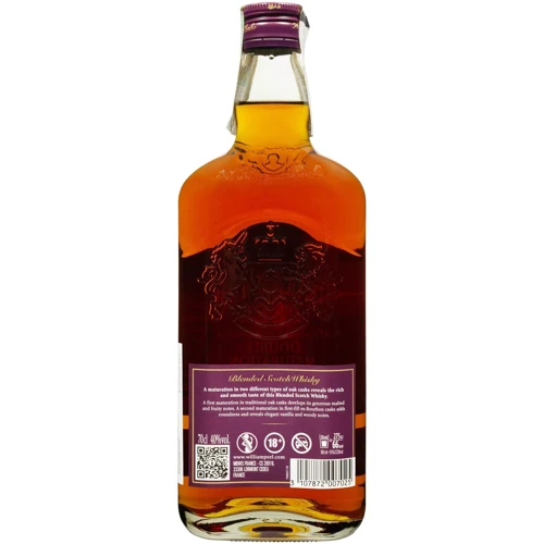 Виски William Peel Double Maturation Blended Scotch 40% 0.7 л (FSH_3107872007025): Объем, л 0.7