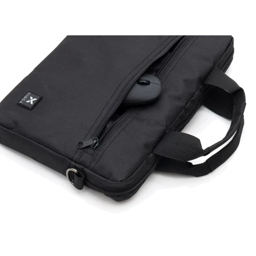 Сумка для ноутбука Vinga 14" Black (NB1401BK): Місткість ноутбук, блок питания, аксессуары