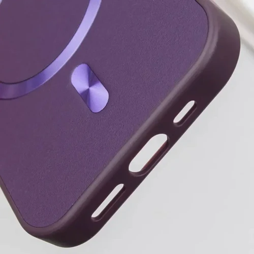 Чохол для iPhone Epik SnapCase with MagSafe Dark Purple for iPhone 14 Pro фото 5