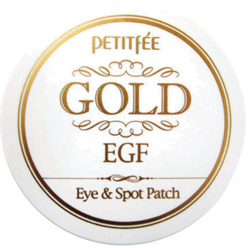 Petitfee Gold EGF Eye Spot Patch Гідрогелеві патчі для очей з золотом і EGF - 60 шт. + 30 точкових патчів