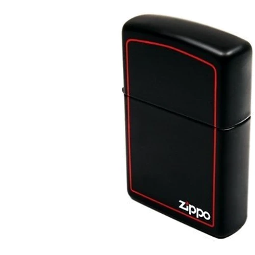 Зажигалка Zippo BLACK MATTE w/ BORDER (218ZB) фото 3