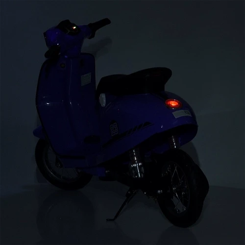 Детский электромотоцикл Bambi синий (M 6017AL-4)