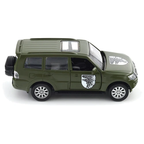 Автомодель TechnoDrive серії Шеврони Героїв - Mitsubishi Pajero 4WD Tubro - 93 ОМБр (250283M) фото 10