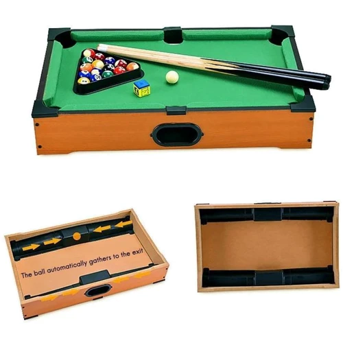Більярд дитячий Mic Pool Table 51x31 см (2382): Вік от 3-х лет