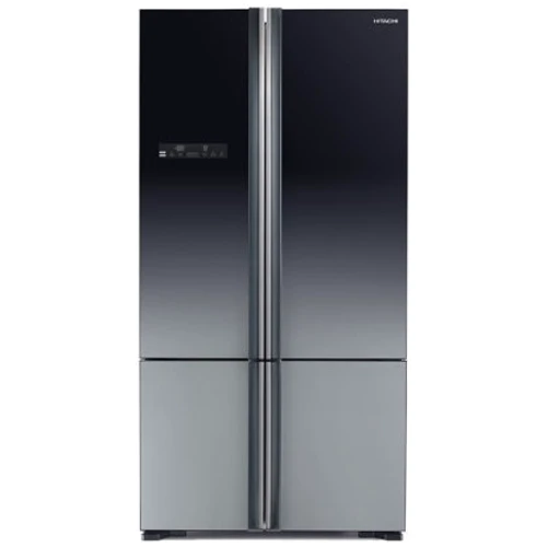 Холодильник Side-by-Side Hitachi R-WB800PUC5XGR: Расположение морозильной камеры Нижнее