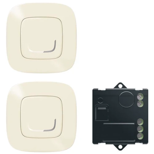 Набор управления Legrand Valena Allure with NETATMO (микро.реле + 2 smart-выключателя) Ivory (752650)