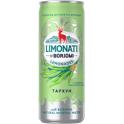 Лимонад Borjomi Limonati Тархун 0.33 л (4860019003104)