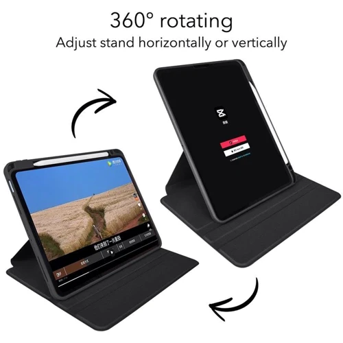 Аксессуар для iPad Comma Cyclone Rotation Case with Pen Holder Blue for iPad 10.9" 2022: Тип аксессуара чехол