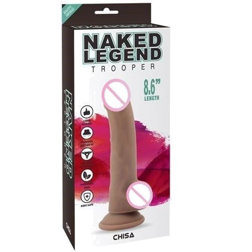 Фаллоимитатор CHISA Naked Legend Trooper 8.6" Brown