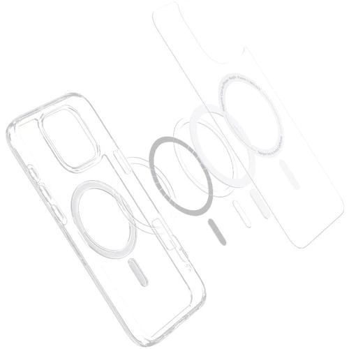 Чехол для iPhone Spigen Ultra Hybrid MagFit White (ACS07998) for iPhone 16 Pro Max фото 11