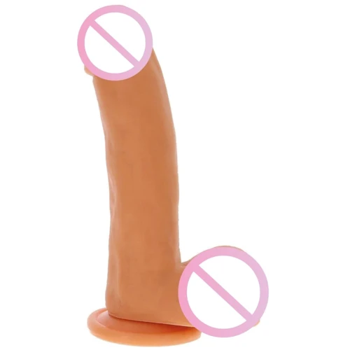 Вибратор с пульсацией Toy Joy Get Real Magnetic Pulse Trusting Dildo (телесный)