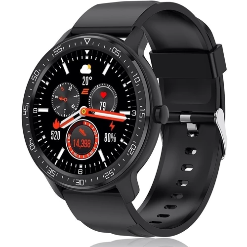 Смарт-часы 2E Alpha X 46 mm Black-Silver