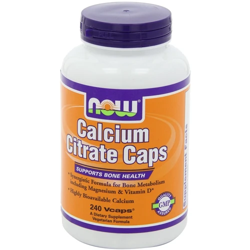 

Now Foods Цитрат кальция Calcium Citrate Veg Capsules 240 caps