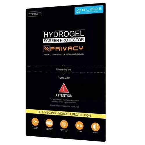 Защитная пленка для iPhone BLADE Hydro-Gel Screen Protector PRIVACY: Тип аксессуара гидрогелевая пленка