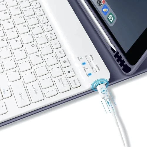 Аксессуар для iPad BeCover Case Smart Keyboard Purple for iPad 10.9 (2022 / 2024) / iPad 11 2025 (711143): Тип аксессуара чехол