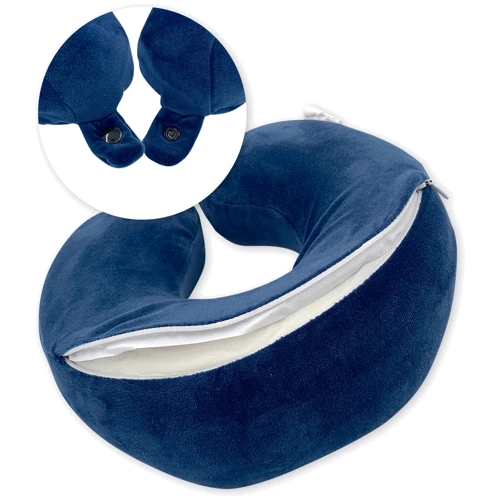 Подушка SoundSleep с пеной мемори 28x30 см темно-синий (653590749394): Наполнитель Memoryfoam