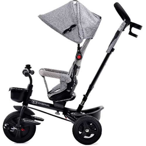 Триколісний велосипед Kinderkraft Aveo Gray (KKRAVEOGRY0000): Рекомендований вік від 9 місяців