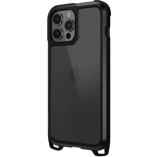 Чехол для iPhone SwitchEasy Odyssey Trendy Black Transparent (GS-103-210-114-200) for iPhone 13 Pro Max: Материалы поликарбонат и полиуретан