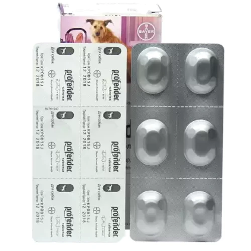 Пігулки Bayer/Elanco Profender Антигельмінтик 24 таб. для собак (4007221043331) фото 2