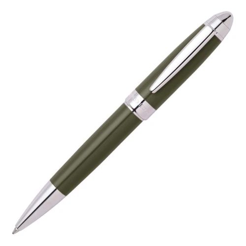 Кулькова ручка Hugo Boss Icon Khaki/Chrome (HSN0014T)