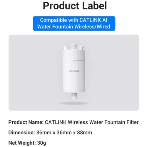 Фильтр для поилки CATLINK For Pure 3 3 шт. (6972884750910) фото 4