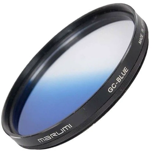 Светофильтр Marumi GC-Blue 72mm: Тип фильтра градиентный