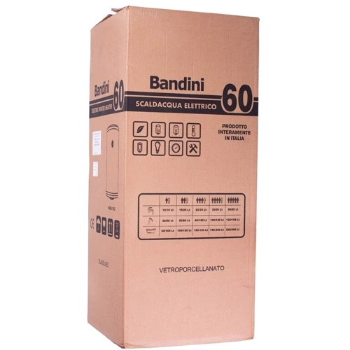 Бойлер Bandini Water SE 60 SLIM: Время нагрева, ч 1.45