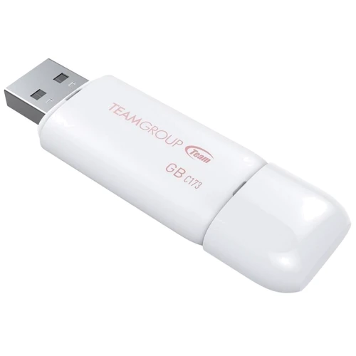 USB-флешка Team 64GB C173 USB 2.0 Pearl White (TC17364GW01) фото 3