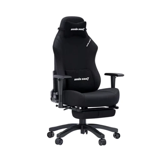 Кресло игровое Anda Seat Luna Pro Black Fabric Size L (AD18T-44-B-F) фото 11