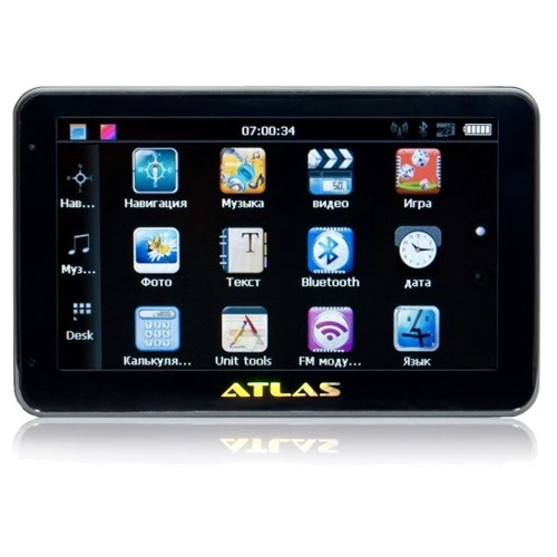 ATLAS A5: Комунікації USB 2.0, Bluetooth
