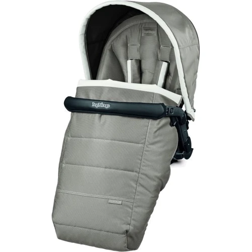 Коляска Peg-Perego прогулянкова Book Plus 51 Versilia Бежевий з білим Біле шасі (PACK05-00000000005): Тип коляски Прогулочная