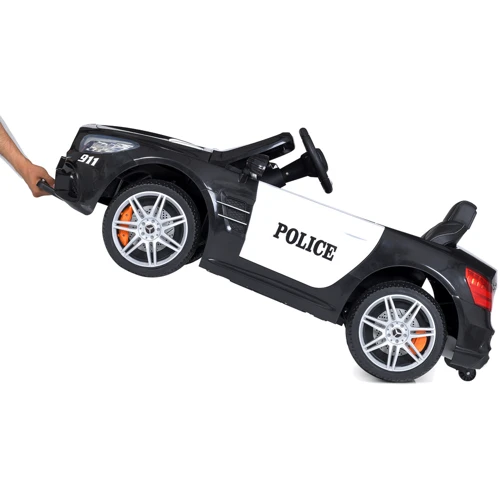 Детский электромобиль Bambi Police Mercedes SL500 (M 4866 EBLR-2-1): Материал корпуса пластик