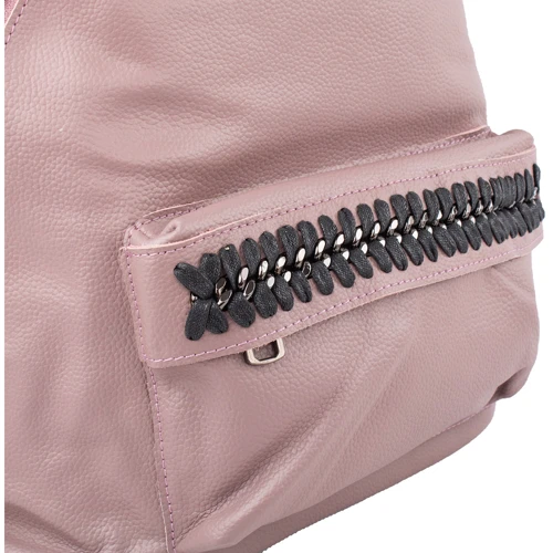 Жіночий рюкзак Valiria Fashion рожевий (ODA8301-13): Тип ручки Плечевой ремень, Короткая ручка