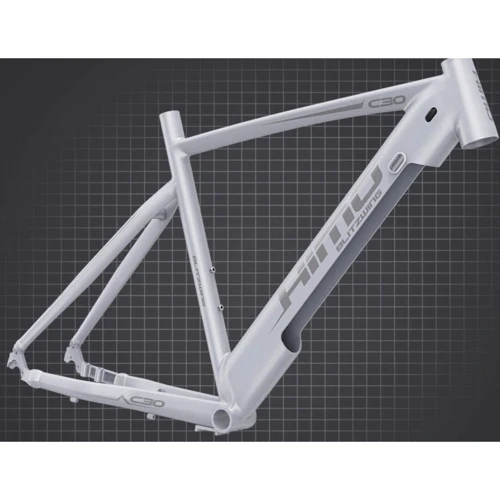 Электровелосипед HIMO C30R Silver: Размер 1740х630х1015 мм