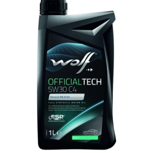 Моторное масло WOLF OFFICIALTECH 5W30 C4 1Lx12