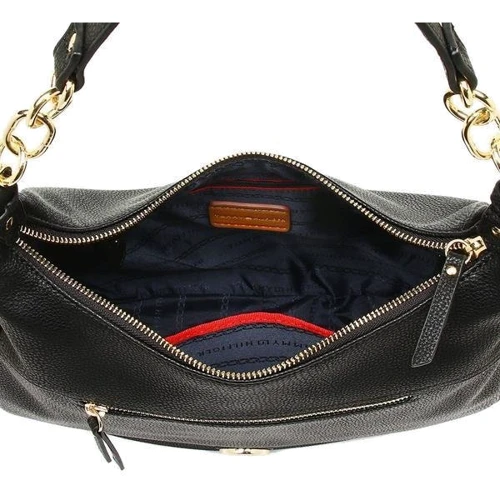 Женская сумка хобо Tommy Hilfiger черная (751197668689): Страна производитель Китай