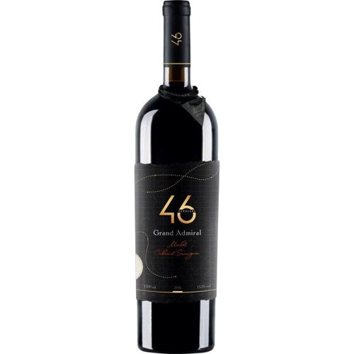 Вино 46 Parallel Grand Admiral Merlo Cabernet Sauvignon сухое красное 0.75л (PRA4820233640141)