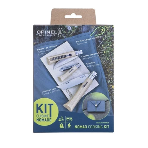Нож и мультитул Opinel Nomad Set набор (204.66.40): Количество инструментов 1