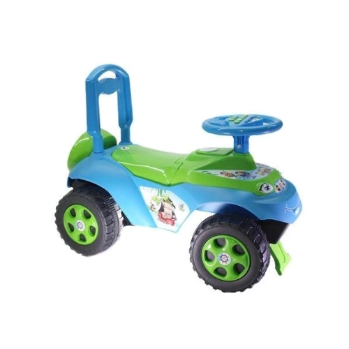 Чудомобиль Active Baby музыкальный зелено-голубой (013117-0206М)