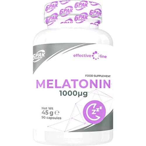 6PAK Nutrition Melatonin Мелатонин 90 капсул