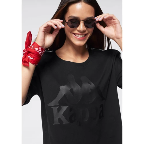 Футболка Kappa 52593048 XXL черная с принтом: Страна производитель Италия