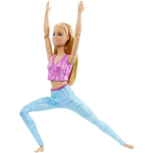 Кукла Barbie Двигайся как я Блондинка (HRH27): Высота, см 29