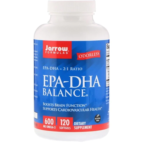 Jarrow Formulas EPA-DHA Balance 120 Softgels Риб'ячий жир баланс