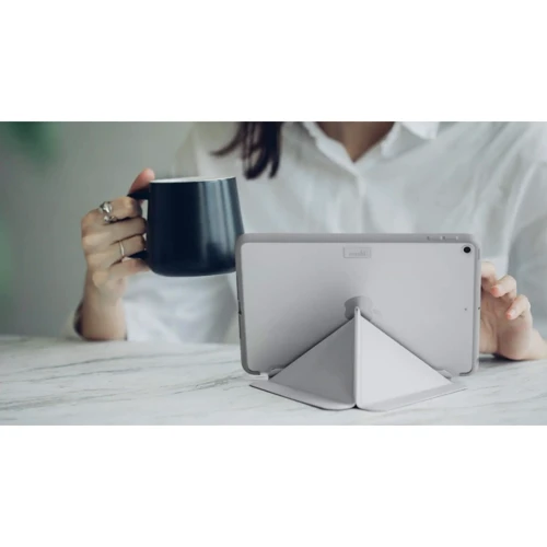 Аксесуар для iPad Moshi VersaCover Case з Folding Cover Stone Gray для iPad Pro 11 (2018-2022) (99MO231603): Особливості Надежная защита от царапин и загрязнений, Приятен на ощупь, покрытие из микрофибры, отделение для ст