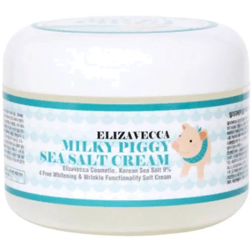 Elizavecca Milky Piggy Sea Salt Cream Солевой коллагеновый крем для лица 100 ml
